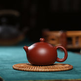 Small Capacity Dahongpao Xishi Yixing Zisha Pot – 100ml | Handmade Purple Clay Tea Pot