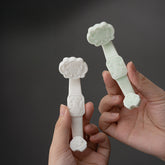 Ceramic Brush Rest – Mountain-Inspired Calligraphy Tool for Chinese Ink Painting & Scholar’s Desk