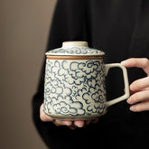 Ru kiln Auspicious Cloud Office Mug – 400ml