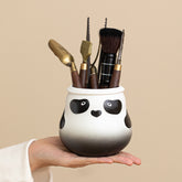 Panda Tea Ceremony Set – 6-Piece Kung Fu Tea Tool Kit with Ceramic Holder for Home or Office