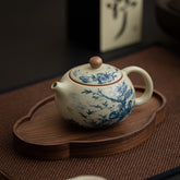 Handmade Ru Kiln Xishi Teapot - 230ml