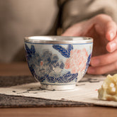 Ceramic Silver Peony Master Cup-85ml