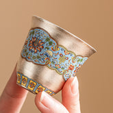Magpie Silk Silver Enamel Color Silver Master Cup -40ml