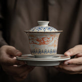 Dunhuang Feitian Ru-Style Horse-Hoof Gaiwan – 170ml