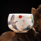 "Phoenix Seeking the Phoenix" Master Cup Luohan Teacup – 155ml