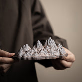 Lao Yanni Chinese Incense Burner – Creative Ceramic Censer for Stick & Coil Incense, Teahouse & Study Decor