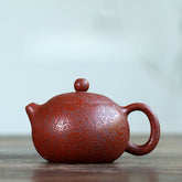 Yixing Raw Mine Dahongpao Baifu Xishi Purple Sand Pot – 220ml | Handmade Purple Clay Tea Pot