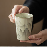 Ru-Style “Mountain Blossom” Cola-Shaped Mug – 250ml