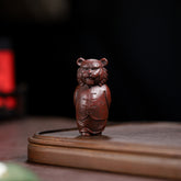 Yixing purple sand tea pet Huhu Shengwei tea table ornament