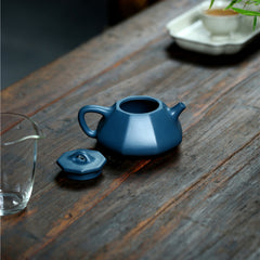 Yixing raw ore Bafangshi scoop purple clay pot-200ml
