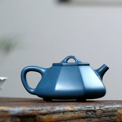 Yixing raw ore Bafangshi scoop purple clay pot-200ml