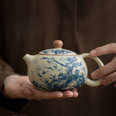 Handmade Ru Kiln Xishi Teapot - 230ml