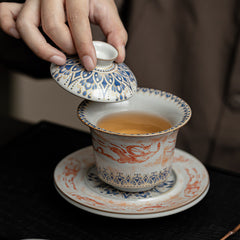 Dunhuang Feitian  Ru-Style Horse-Hoof Gaiwan – 170ml