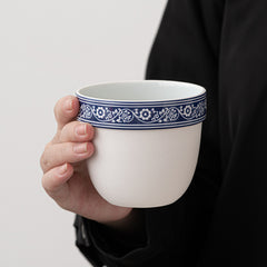 “Xixiang Ji” Travel Tea Set – Portable Ceramic Teapot with 4 Cups, Kung Fu Tea Set with Carrying Case