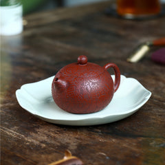 Yixing Raw Mine Dahongpao Baifu Xishi Purple Sand Pot – 220ml | Handmade Purple Clay Tea Pot