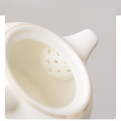Dehua White Porcelain Tea Set – Gaiwan, Teapot & Teacups in Gift Box