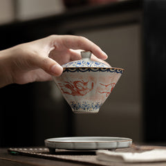Dunhuang Feitian Ru-Style Conical Gaiwan – 150ml