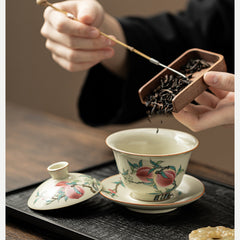 Ru Kiln "Nine Peaches" Gaiwan – 120ml