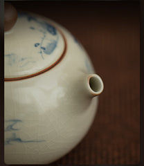 Handmade Ru Kiln Xishi Teapot - 230ml