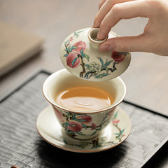 Ru Kiln "Nine Peaches" Gaiwan – 120ml