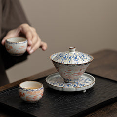 Dunhuang Feitian Ru-Style Conical Gaiwan – 150ml