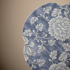 Chinese Peony Round Fan – Traditional Floral Window-Style Hand Fan for Tea Ceremony