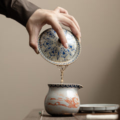 Dunhuang Feitian Ru-Style Conical Gaiwan – 150ml