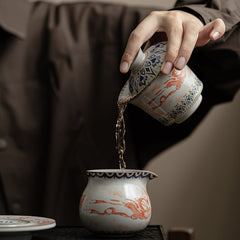 Dunhuang Feitian  Ru-Style Horse-Hoof Gaiwan – 170ml