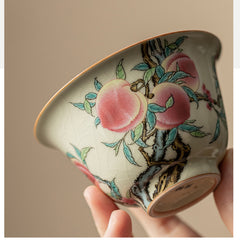 Ru Kiln "Nine Peaches" Gaiwan – 120ml