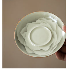 Ru-Style “Mountain Blossom” San Cai Gaiwan – 150ml
