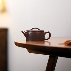 Yixing Whole Body Carving Yunlong Hanwa Purple Clay Pot – 190ml | Handmade Purple Sand Tea Pot