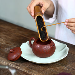 Yixing Raw Mine Dahongpao Baifu Xishi Purple Sand Pot – 220ml | Handmade Purple Clay Tea Pot