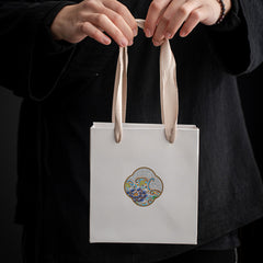 Handmade Enamel Filigree Silver Sancai Teacup - 160-170ml